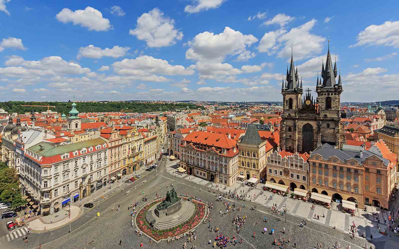 Quảng trường con gà Praha 4