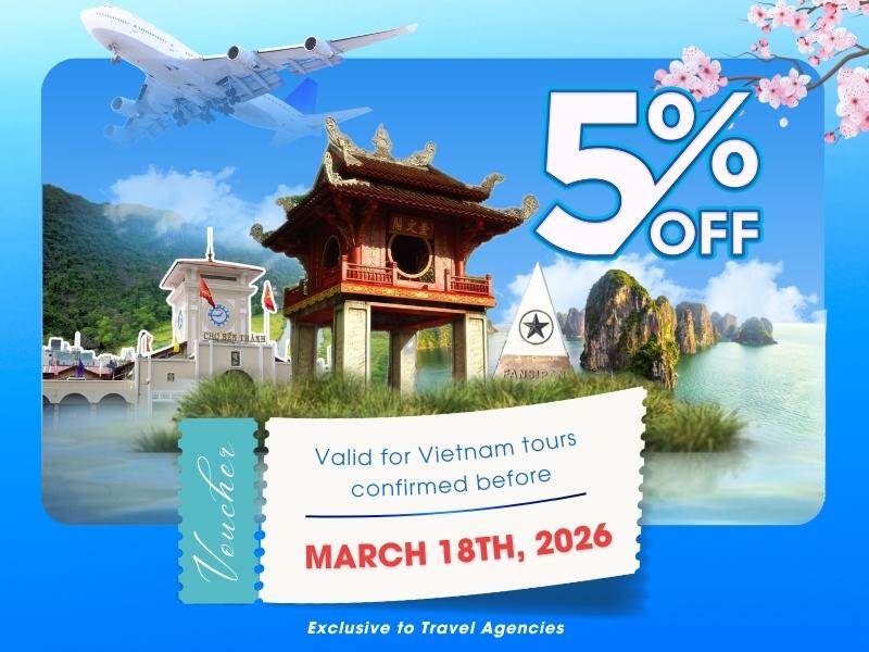 5% Early Bird Discount on All Full-Package Tours for Spring 2026